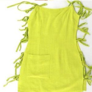 Fashion Company Brand Linen Side-Tie Dress